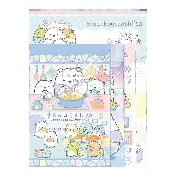 San-X（サンエックス） すみっコぐらし「しろくまのふるさと／レター