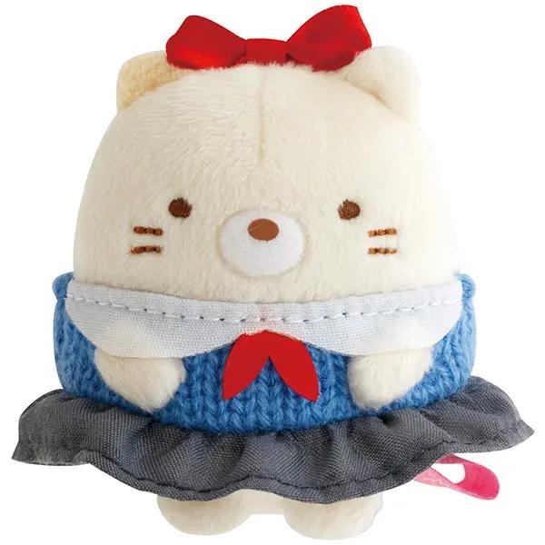 San-X すみっコぐらし「すみっコハイスクール／てのりぬいぐるみ(ねこ)(MZ09401)」