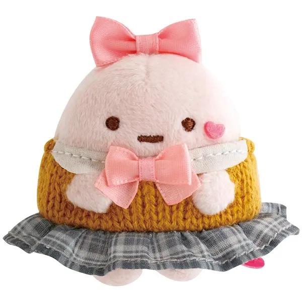 San-X すみっコぐらし「すみっコハイスクール／てのりぬいぐるみ(たぴおか(ピンク))(MZ09401)」