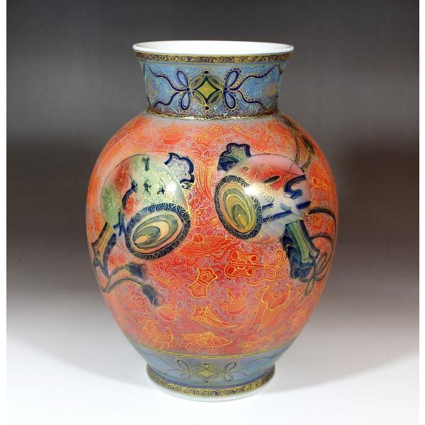 壺　花器　繊細な鮮明な絵柄　絵図　骨董品　工芸品　大きい壺　大きい花器 壺花器繊細な鮮明な絵柄絵図骨董品工芸品大きい壺大きい花器