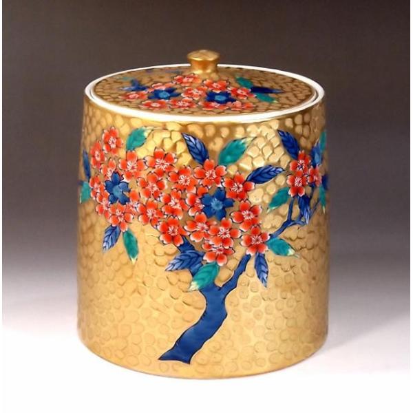 有田焼 藤井錦彩作 染錦黄金桜絵水指の完全ガイド