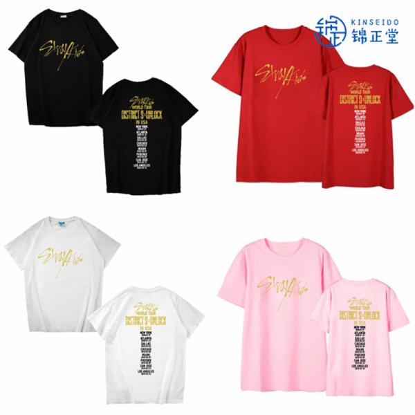 新品 BTS(防弾少年団) Stray Kids District 9 Unlock ッズ 服 Tシャツ