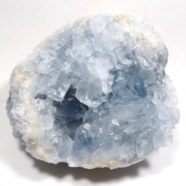 セレスタイト 天青石 原石 マダガスカル産 : 鉱物標本 天然石 金星舎