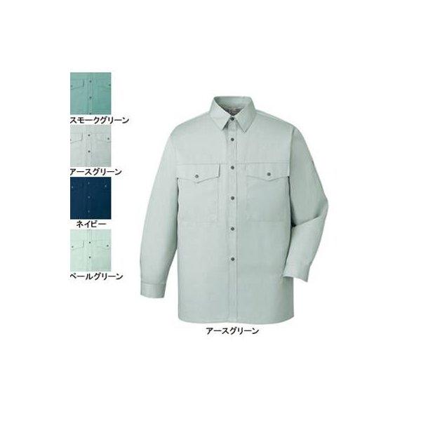 自重堂 1765 製品制電ストレッチ長袖シャツ STノルディア裏三層ギャバ（ポリエステル60％・綿40％） ストレッチ 帯電防止JIS T8118適合商品