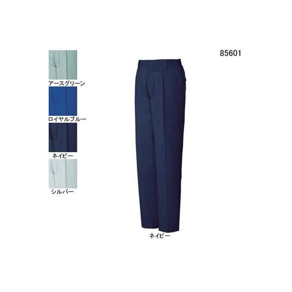 自重堂 85601 製品制電ストレッチワンタックパンツ ストレッチサマーツイル（ポリエステル65％・綿35％） ストレッチ 帯電防止JIS T8118適合商品