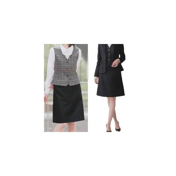 ユニレディ U9138 Aラインスカート 21号-23号 オフィスウェア : 作業服