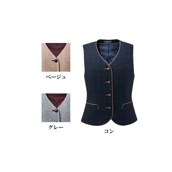 ピエ V6020 ベスト 5号〜15号 オフィスウェア 事務服 制服 ピエ V1020 ベスト 5号-15号 オフィスウェア 事務服 制服 : 作業服