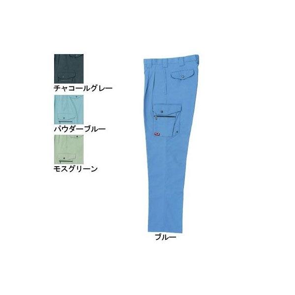 桑和 3448 ツータックカーゴパンツ 綿60％・ポリエステル40％（ツイル） ストレッチレベル1（伸縮率15％未満） 吸汗速乾 ソフト加工