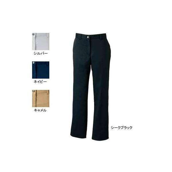 自重堂 Z-DRAGON 75006 ストレッチレディースパンツ（裏付） ストレッチサマーツイル（ポリエステル65％・綿35％） ストレッチ 消臭 抗菌 帯電防止素材使用