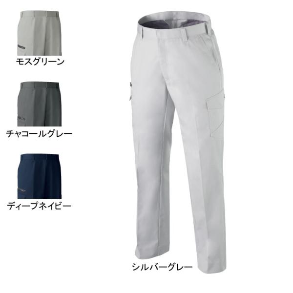 ジーベック XEBEC 作業服 1683 ノータックラットズボン 70-100 秋冬用 作業着