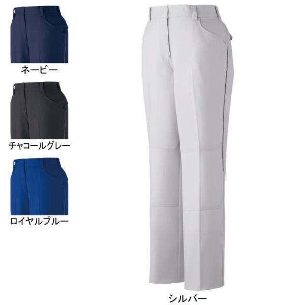 自重堂 83106 製品制電ストレッチレディースパンツ 59～76 ボディフィールツイル（ポリエステル100％） ストレッチ 帯電防止JIS T8118適合商品 消臭 抗菌 防汚加工