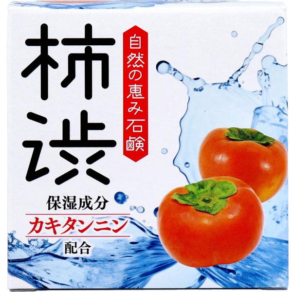 クロバーコーポレーション 自然の恵み石鹸 柿渋 80g : 金太郎SHOP