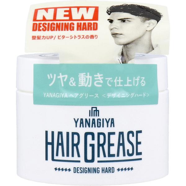 柳まとめて出品。白髪 柳屋本店 YANAGIYA ヘアグリース デザインハード 90g : 金太郎SHOP