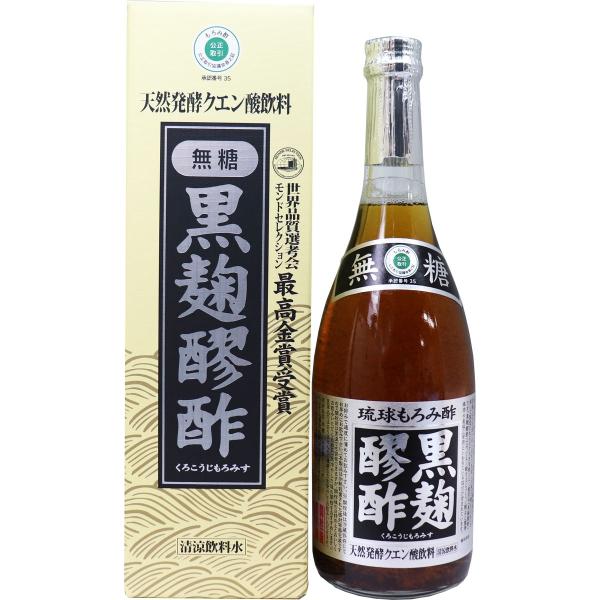 泡盛の醪を用いて造った発酵クエン酸飲料！世界品質選考会モンドセレクション最高金賞受賞！●泡盛製造元ならではの天然発酵クエン酸飲料。米、黒麹菌、酵母、水を用いて造られる沖縄特産の名酒泡盛。この泡盛をつくる過程で蒸留した後の「醪(もろみ)」を用...