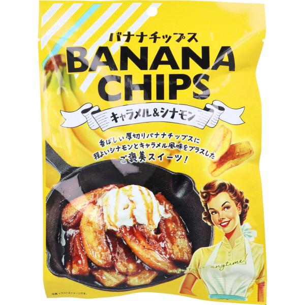 バナナチップス キャラメル＆シナモン 100g : 金太郎SHOP - 通販