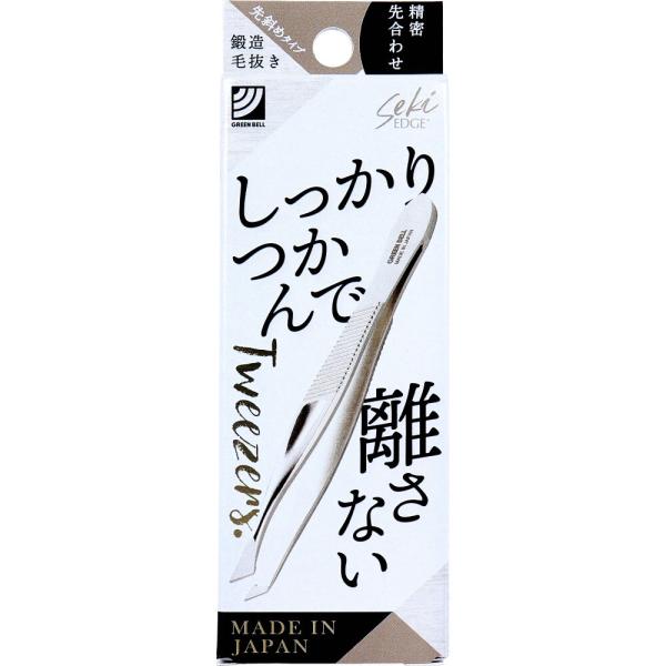 しっかりつかんで離さない。精密な先合わせで、狙った毛を離さず抜ける。●面と面で毛をしっかり挟み、毛が途中でちぎれず狙った毛をスルッと抜くことができます。●洗顔や入浴後など、お肌を清潔にしてご使用ください。※入浴後は毛穴が開いて抜きやすくなり...