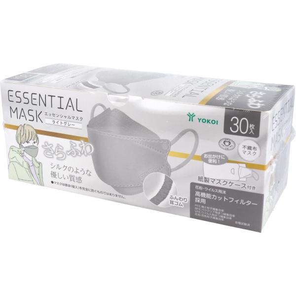 ӂ ESSENTIAL MASK sDz}XN CgO[ FD30-GR }XNP[Xt 30