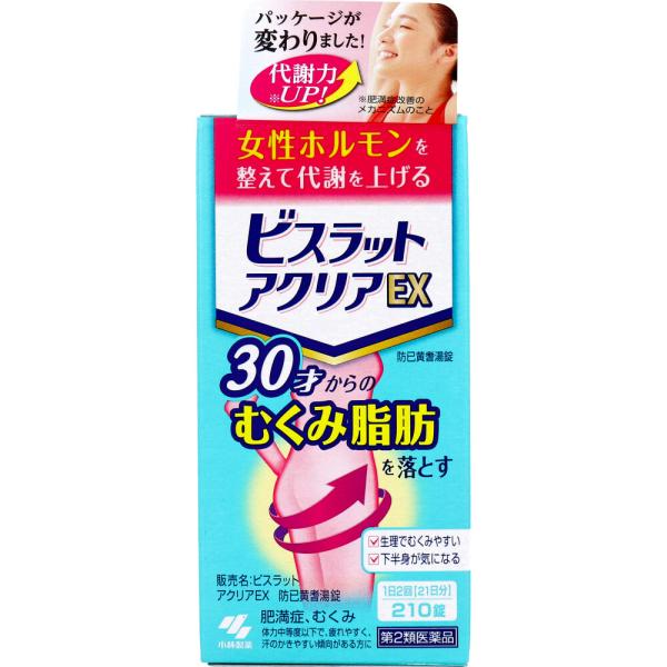 更年期などのむくみ・脂肪に本製品は漢方「防已黄耆湯(ボウイオウギトウ)」です。防已黄耆湯は水分代謝を高め、溜まった水分を押し出します。