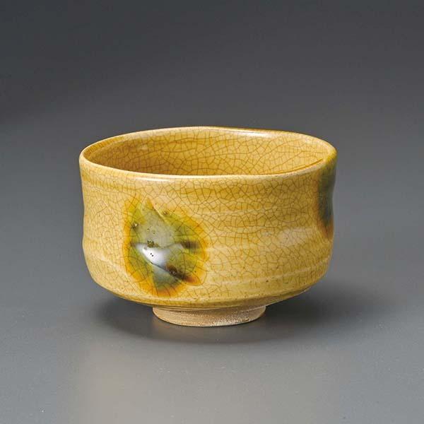 軽量+ストレッチ性+吸水速乾 人気作家 鈴木都 美濃焼 黄瀬戸 抹茶碗