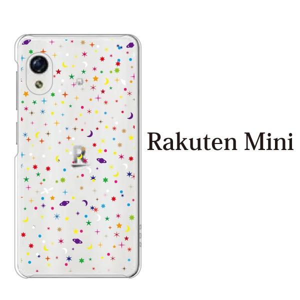 スマホケース ハードケース Rakuten Mini クリアケース ケース スマホカバー おしゃれ カバー ポップ スター 星 Space クリア スマホケース手帳型のケータイ屋24 通販 Paypayモール
