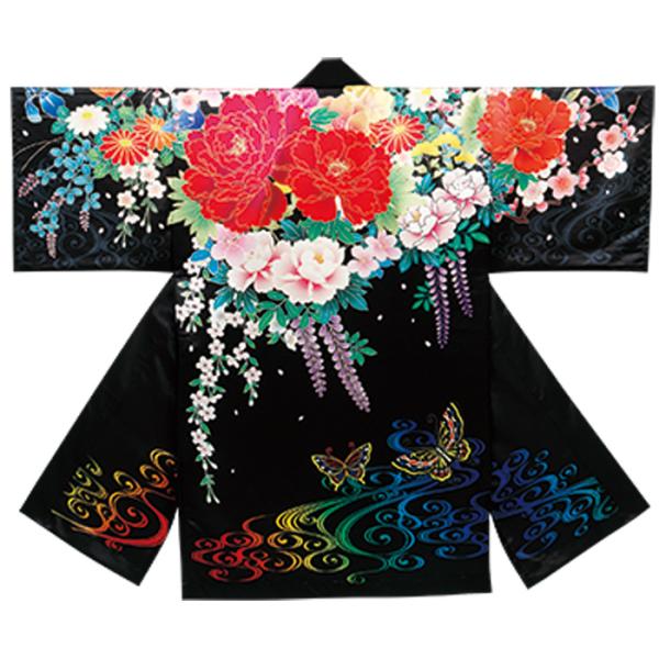 生地：ポリエステル100%身丈：110cm身巾：70cm袖丈：40cm光沢のある生地を使用しております。