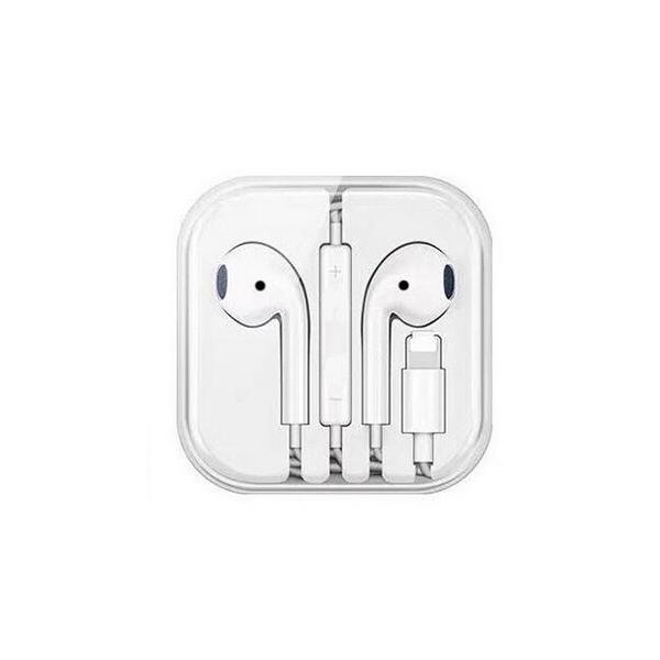iPhone iPad用 イヤホン イヤフォン ライトニングコネクタ インナーイヤー型 高音質 音量調節可能 マイク リモコン機能付 新品未使用 Bluetooth対応 ホワイト