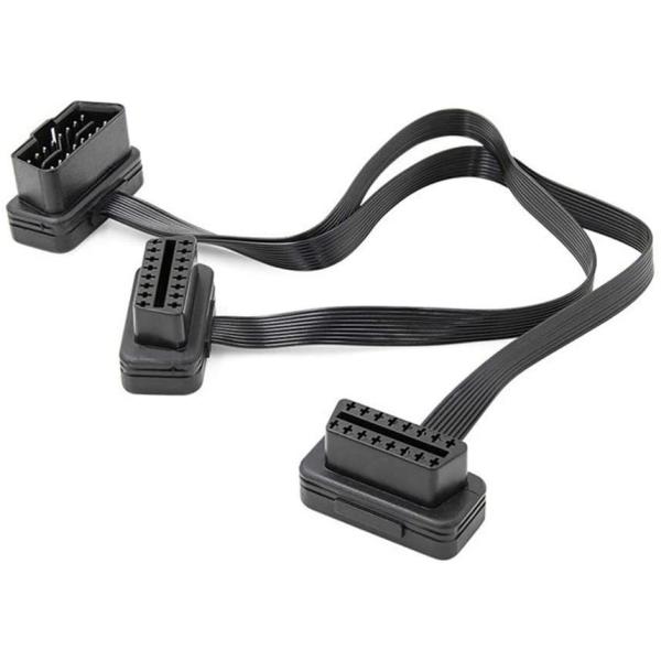 OBD2 16PIN 2tbgP[u  P[u 30cm 16s n[lX ԐffGNXe_R[hA_v^
