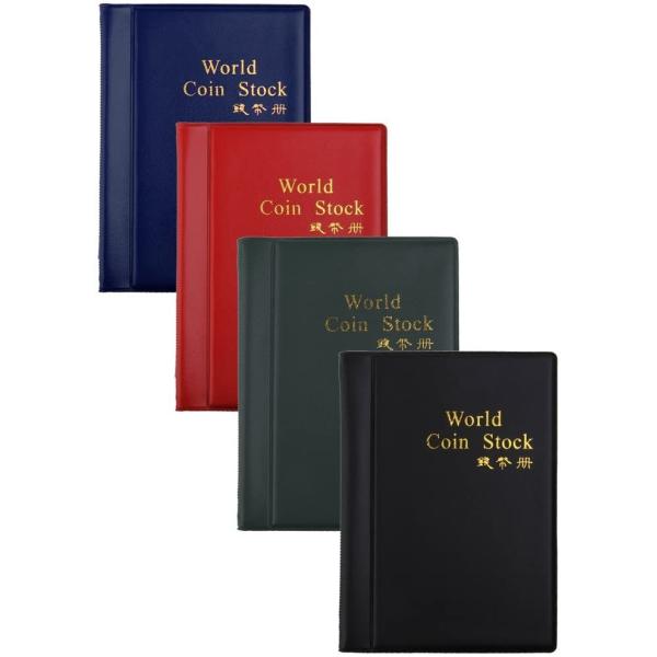 色はブラック、ブルー、レッド選択可能。古銭や記念硬貨、メダルなどを120枚収納することができるコインアルバムとなります。自慢のコレクションを大切に保存し、鑑賞用として保管しておくにもぴったりな商品です。120枚の大容量のコインアルバム！台紙...