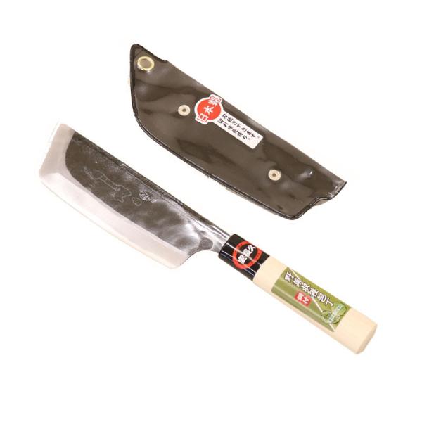 ＜用途＞・葉野菜(キャベツ、白菜、レタス等)の収穫に。＜特長＞・先端の刃で野菜の株元を突き切るようにして使用します。・鋼付で切れ味長持ち。・刃研ぎできます。