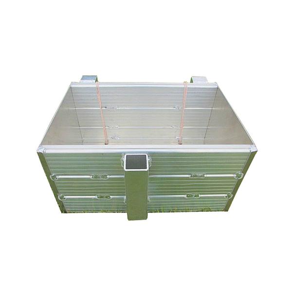 ミツル アルミ製 フリーBOX Bタイプ 刈込鋏差し付き 工具箱 工具入れ