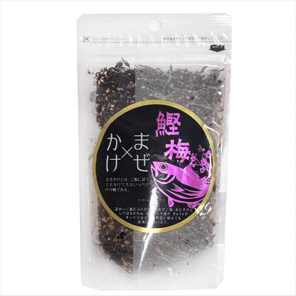 ひじき・いりごま・鰹・梅が入った混ぜても・かけても止まらない、箸が進むふりかけです。ご飯やおにぎりにはもちろん、玉子焼きや冷奴・サラダなど幅広い料理の隠し味になる一品です。チャック付のため保存も簡単、お好きな時にお使いいただけます。【原材料...