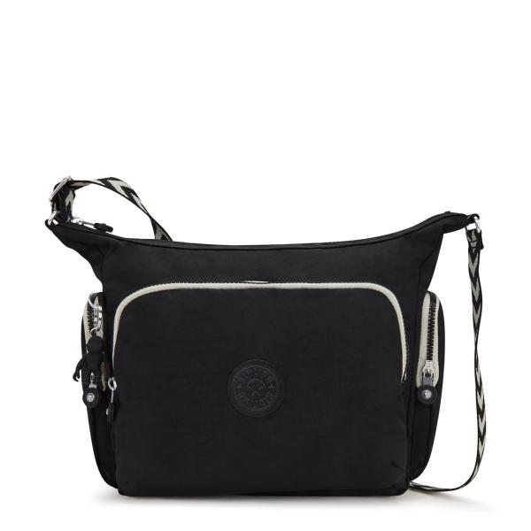 kipling（キプリング） 公式 ショルダーバッグ GABB(Black Chevron
