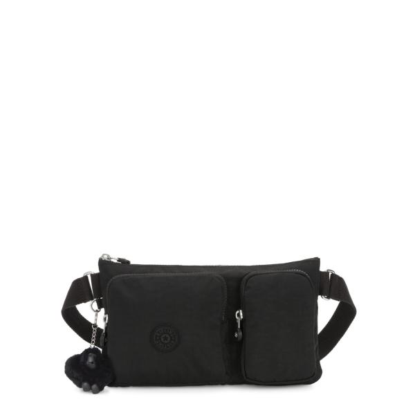 (取寄) キプリング レディース プレスト アップ ウエストパック Kipling women Presto Up Waistpack Black Noir kipling（キプリング） 公式 ウエスト ボディバッグ PRESTO UP(Black