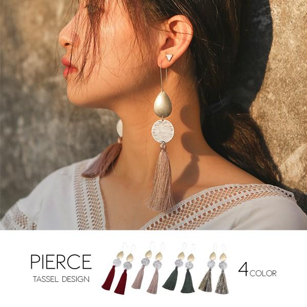レディース 小物 雑貨 アクセサリー ジュエリー ロング ピアス 大ぶり タッセル ストーン アンティーク ヴィンテージ クラシカル 大人 可愛い おしゃれ 2 Kgf0237 Kirakirashop By Kg Market 通販 Yahoo ショッピング