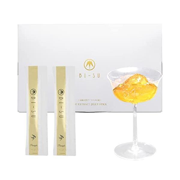 BI-SU アナツバメの巣 エキス ゼリー 1箱30本入り（パイナップル）美容成分 コラーゲン ビタミンc 含 サプリメント