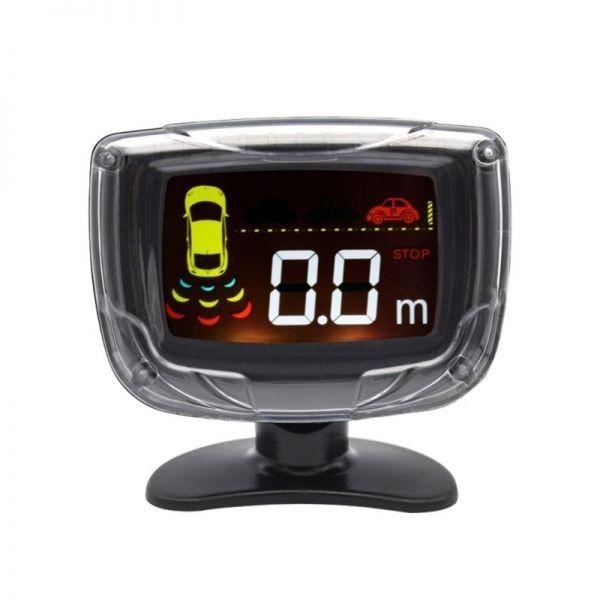 後付 リヤ コーナーセンサー クリアランスソナー 4センサー 駐車補助 0 3 2m 液晶付 色