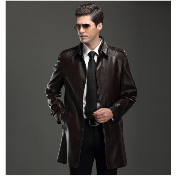 高級羊革ラム本革 レザージャケット アメカジ ヴィンテージ 裏起毛 羊革防風革ジャン セミロング丈 ジャケット ロングコート 日本産 レザーコート