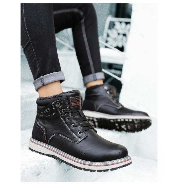 ショートブーツ スニーカー ウィンターブーツ 裏起毛 防水 防寒 防滑 冬用靴 綿靴