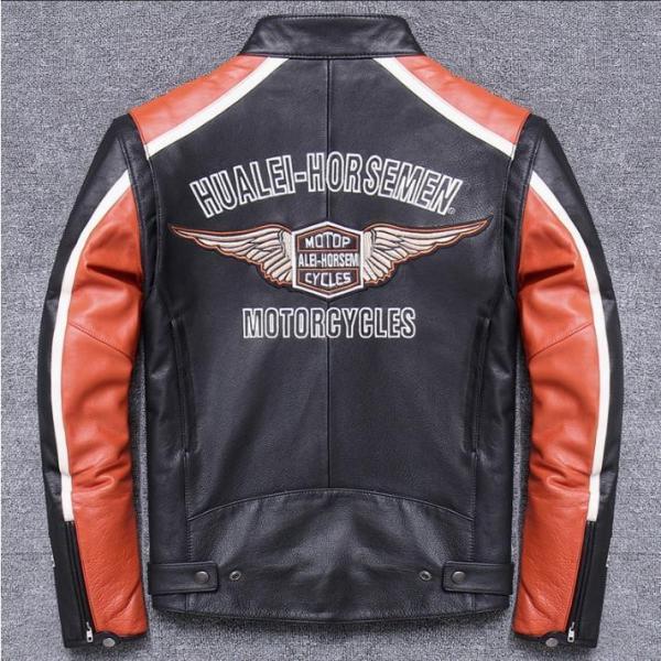 日本メーカー新品 上層牛革メンズレザー 男子空軍飛行スーツ 本革メンズショートジャケットメンズジャケットサイズオプション