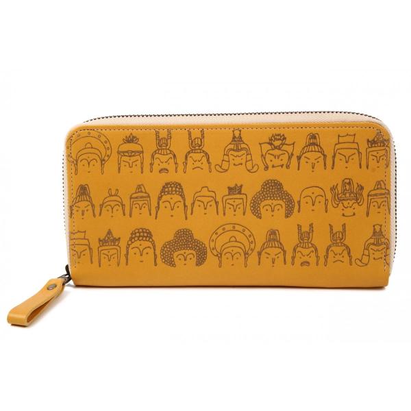 長財布 本革 仏像 イラスト ラウンドファスナー Buyee 日本代购平台 产品购物网站大全 Buyee一站式代购 Bot Online