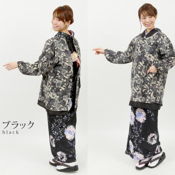 リバーシブル 割烹着 フリーサイズ かっぽう着 おしゃれ かっぽうぎ かわいい エプロン 和装 着物 無地 着物用 ポリエステル 料理 家事 Buyee 日本代购平台 产品购物网站大全 Buyee一站式代购 Bot Online