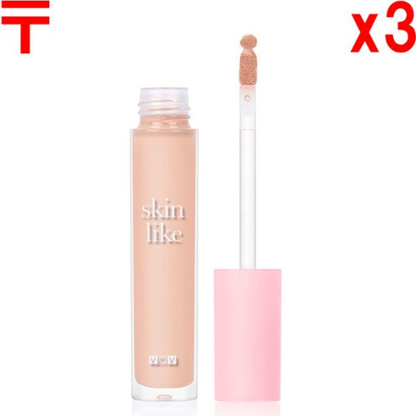 ●3個セット 【メール便】VOV スキンライク コンシーラー #23 ナチュラルベージュ SPF35 PA++