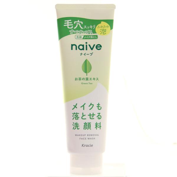 ナイーブ メイクも落とせる洗顔料 (お茶の葉エキス配合) 200g