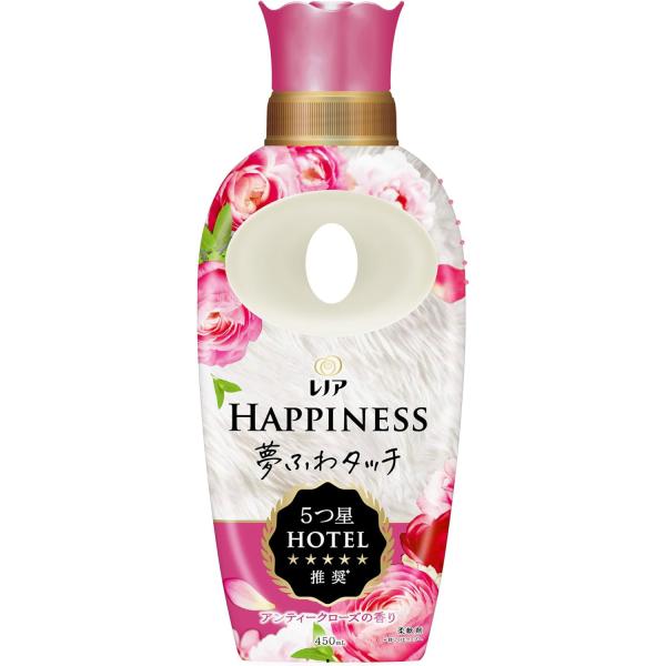 レノア ハピネス 夢ふわタッチ 柔軟剤 アンティークローズ 本体 450mL