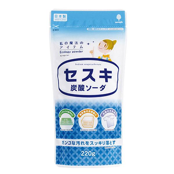 紀陽除虫菊 私の魔法のアイテム セスキ炭酸ソーダ 220g [free]