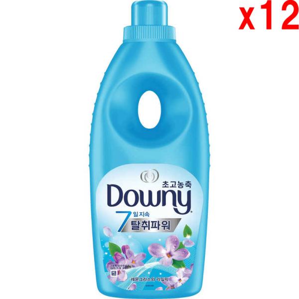 ●12本セット Downy コリアン ダウニー 本体 1000ｍL レモングラス＆ライラック 韓国 柔軟剤