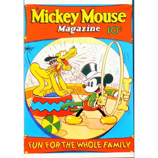 ミッキーマウス　マガジン　ポスター MICKEY MOUSE ミッキーマウス - Retro / ポスター 【公式
