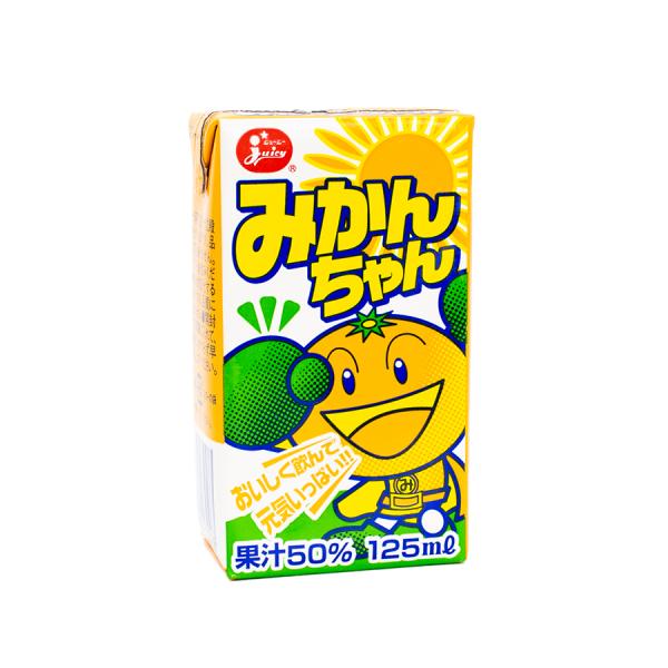 ｊａジューシー みかんちゃん 美味しく飲んで元気いっぱい １２５ｍｌ ３６箱入り 9 116 きらめきたまな 通販 Yahoo ショッピング