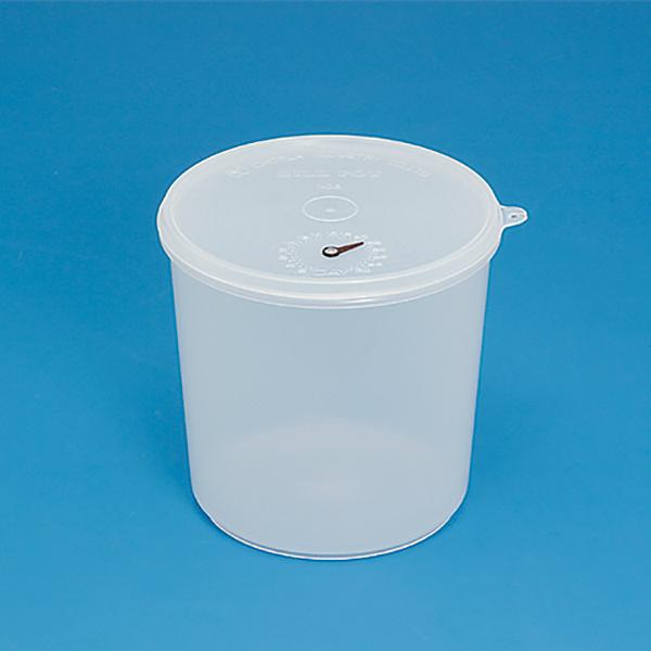 4kgまでの味噌作りに最適です!!密閉性に優れた保存容器日付も記録できるので、食品保存に最適　色：ナチュラル(半透明)材質：(本体)ポリプロピレン　　　(ふた)ポリエチレンサイズ(外寸)：φ208×199Ｈmm容量：4.8Ｌ自社(蝶プラ工業...