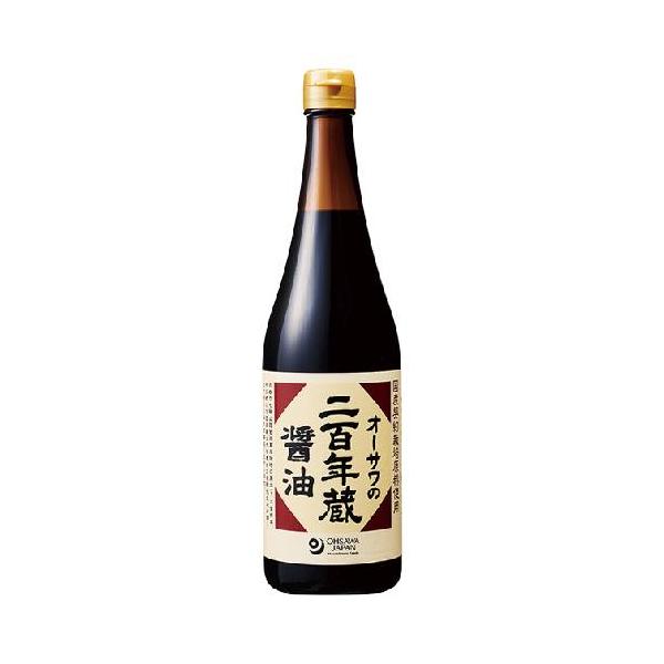 オーサワの二百年蔵醤油（720ml）【オーサワジャパン】